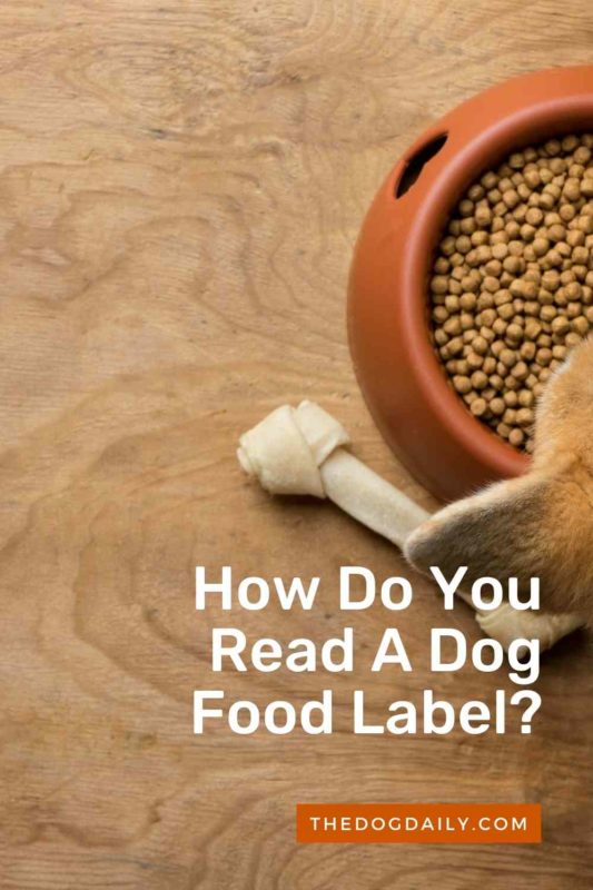 How To Read A Dog Food Label