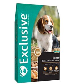Exclusive Chicken and Brown Rice Puppy Food thedogdaily.com