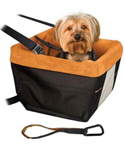 Puppy Dog Car Seat with Seat Belt Tether 5 thedogdaily.com