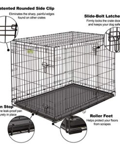 Metal Folding Dog Crate 1 thedogdaily.com