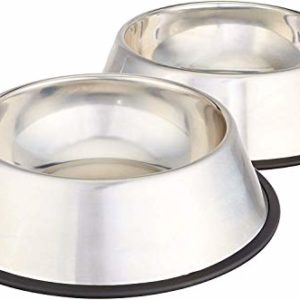 AmazonBasics Stainless Steel Dog Water and Food Bowls 5 thedogdaily.com