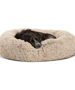 Best Friends by Sheri Calming Shag Vegan Fur Dog Bed 6 thedogdaily.com