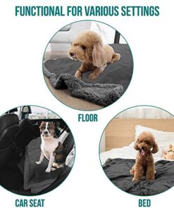 PetAmi Sherpa Plush Reversible Dog Blanket 5 thedogdaily.com