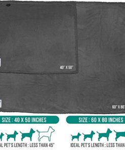 PetAmi Sherpa Plush Reversible Dog Blanket 2 thedogdaily.com