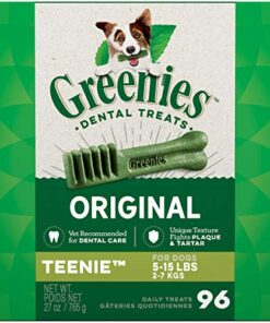 Greenies Original TEENIE Natural Dog Dental Care Chews 2 thedogdaily.com