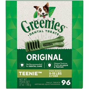 Greenies Original TEENIE Natural Dog Dental Care Chews 2 thedogdaily.com